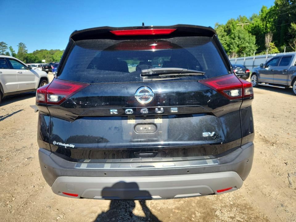 2021 Nissan Rogue VIN JN8AT3BAXMW010674 COPART salvage auction — FRONT END, Va - Cert Of Title - Salvage, sold $3,400 on 2026-07-14 (photo 6)