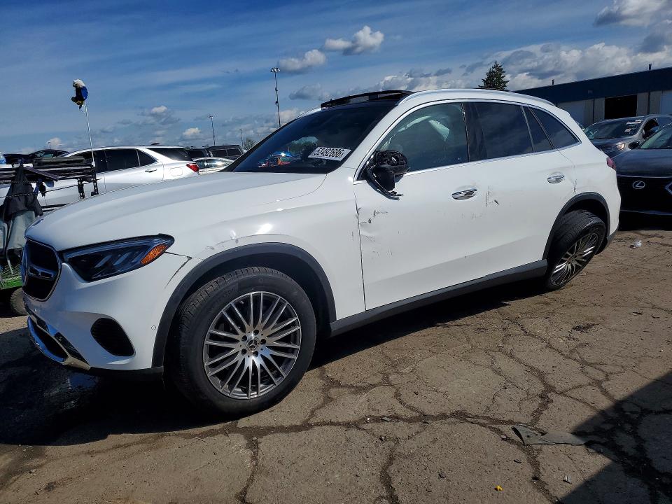 2026 Mercedes-benz Glc VIN W1NKM4HB3TU117264 COPART salvage auction — SIDE, MI - CERTIFICATE OF TITLE, sold $20,100 on 2026-07-28 (photo 1)