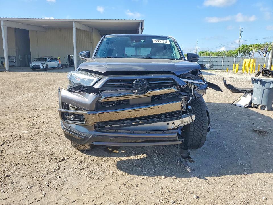 2021 Toyota 4runner VIN JTEJU5JRXM5955220 COPART salvage auction — FRONT END, Fl - Cert Of Title Slvg Rebuildable, sold $16,400 on 2026-07-08 (photo 5)