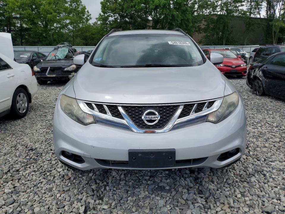 2014 Nissan Murano VIN JN8AZ1MW0EW516401 COPART salvage auction — SIDE, Salvage Title, sold $375 on 2026-07-23 (photo 5)