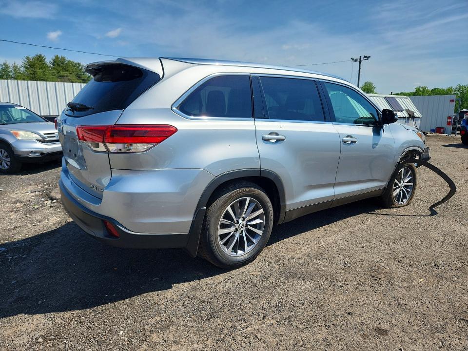 2019 Toyota VIN 5TDJZRFH8KS723459 COPART salvage auction — FRONT END, Ct - Cert Of Title-Salvage, sold $8,400 on 2026-07-02 (photo 3)