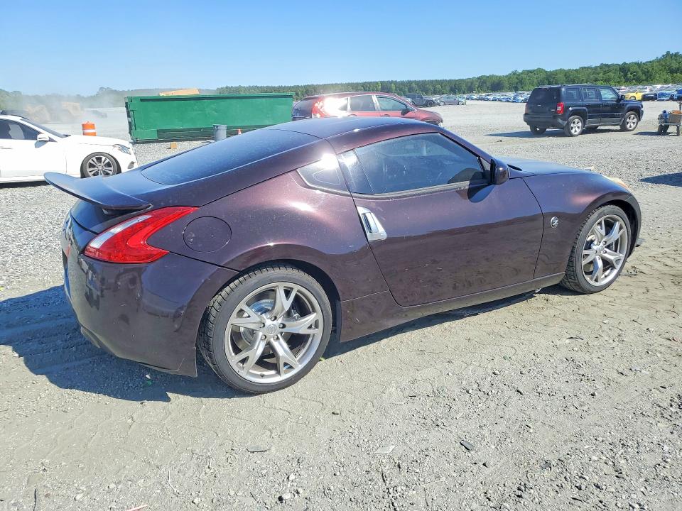 2010 Nissan 370z VIN JN1AZ4EH5AM501365 COPART salvage auction — FRONT END, Sc - Cert Of Title-Salvage, sold $4,200 on 2026-07-27 (photo 3)