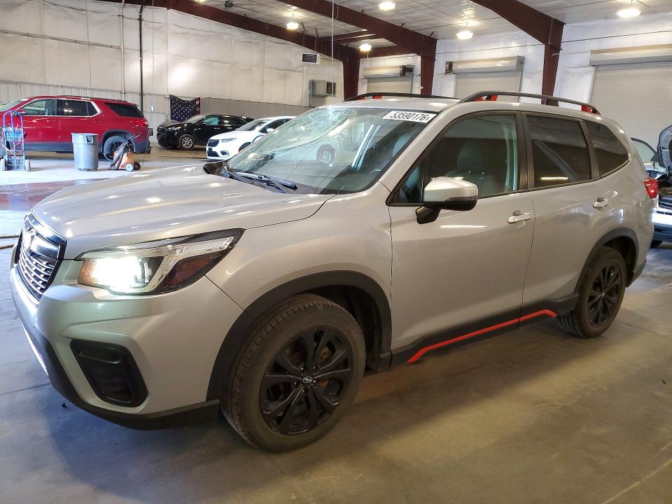 2020 Subaru VIN JF2SKARC7LH418570 COPART salvage auction — FRONT END, Mn - Cert Of Title-Salvage, sold $4,600 on 2026-07-20 (photo 1)