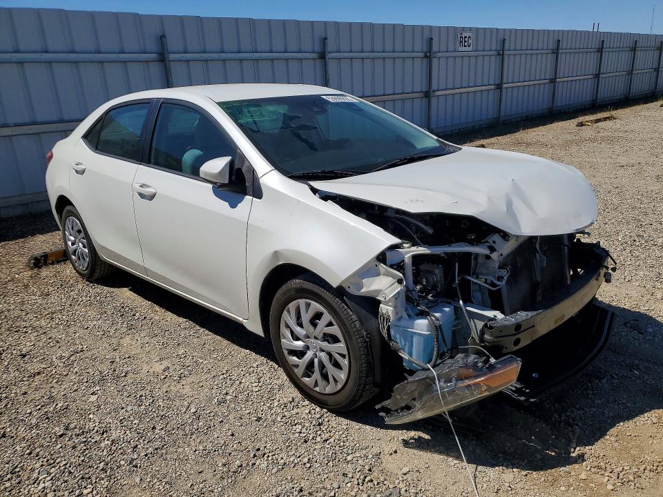 2019 Toyota Corolla VIN 5YFBURHE9KP928108 COPART salvage auction — FRONT END, CA - SALVAGE CERTIFICATE, sold $4,600 on 2026-07-02 (photo 4)