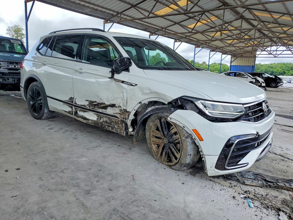 2022 Volkswagen Tiguan VIN 3VVCB7AX1NM170367 COPART salvage auction — FRONT END, Ga - Cert Of Title-Salvage, sold $9,000 on 2026-07-09 (photo 4)