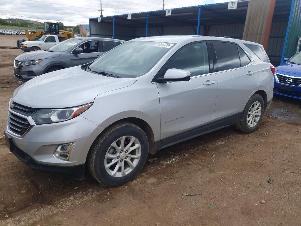 2019 Chevrolet Equinox VIN 2GNAXTEV7K6249032 COPART salvage auction — HAIL, CO - CERTIFICATE OF TITLE, sold $4,200 on 2026-07-22 (photo 1)