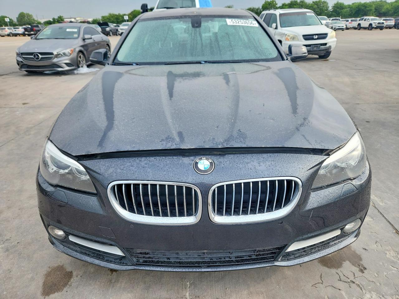 2016 BMW 5 Series VIN WBA5A5C55GD526437 COPART salvage auction — Front End, TX - CERTIFICATE OF TITLE (P), sold $700 on 2026-07-02 (photo 5)