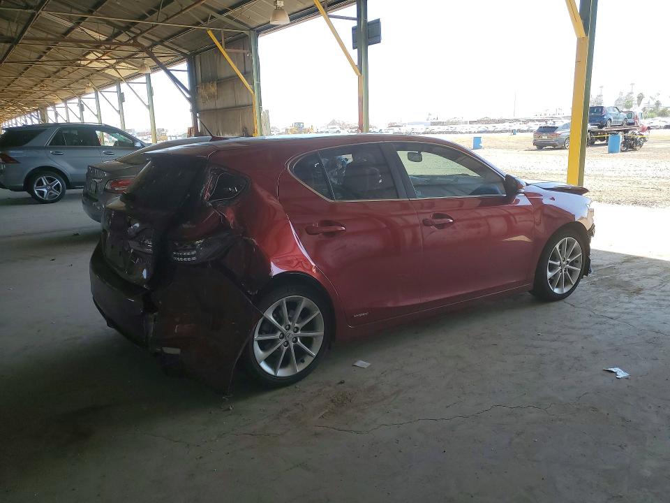 2013 Lexus VIN JTHKD5BH2D2133994 COPART salvage auction — FRONT END, Az - Cert Of Title - Salvage, sold $2,100 on 2026-07-06 (photo 3)