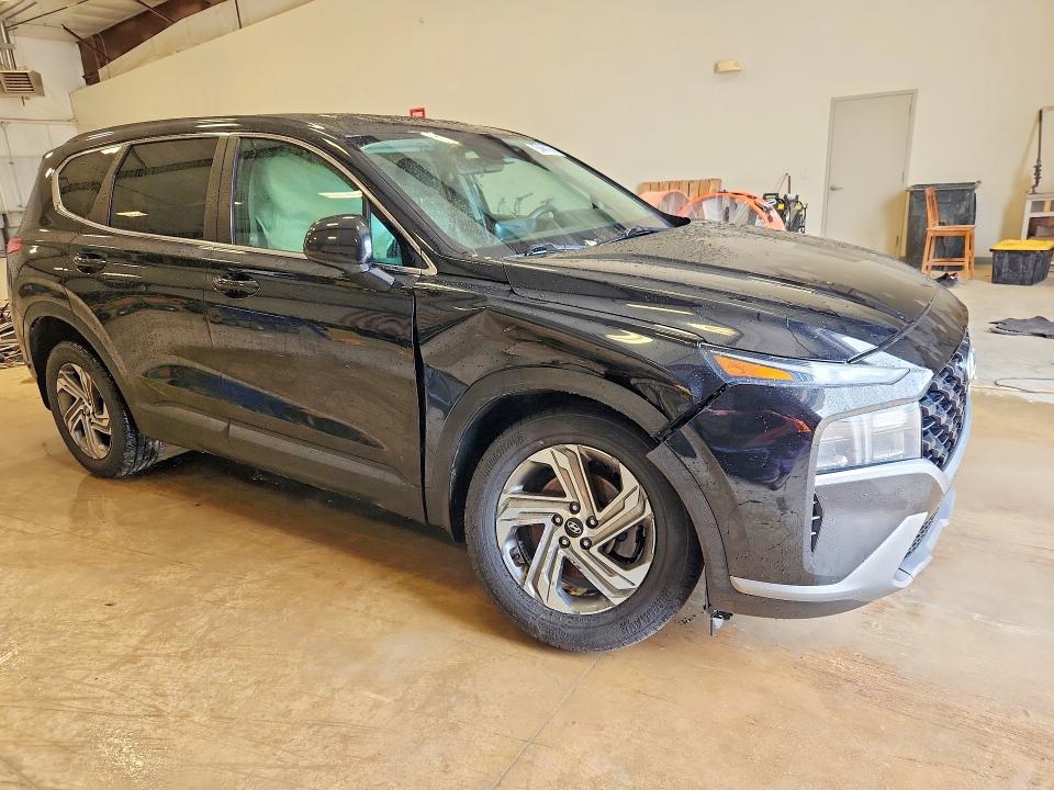 2021 Hyundai Santa fe VIN 5NMS1DAJ2MH361921 COPART salvage auction — FRONT END, Tx - Salvage Vehicle Title, sold $4,550 on 2026-07-02 (photo 4)