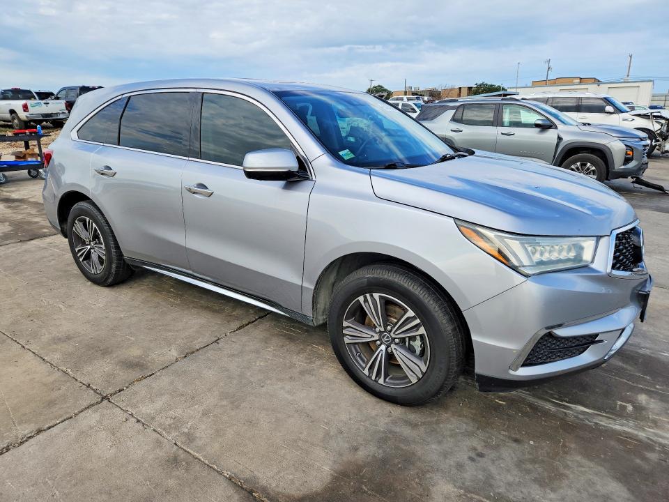 2017 Acura Mdx VIN 5J8YD3H34HL001123 COPART salvage auction — HAIL, TX - CERTIFICATE OF TITLE, sold $7,300 on 2026-07-02 (photo 4)