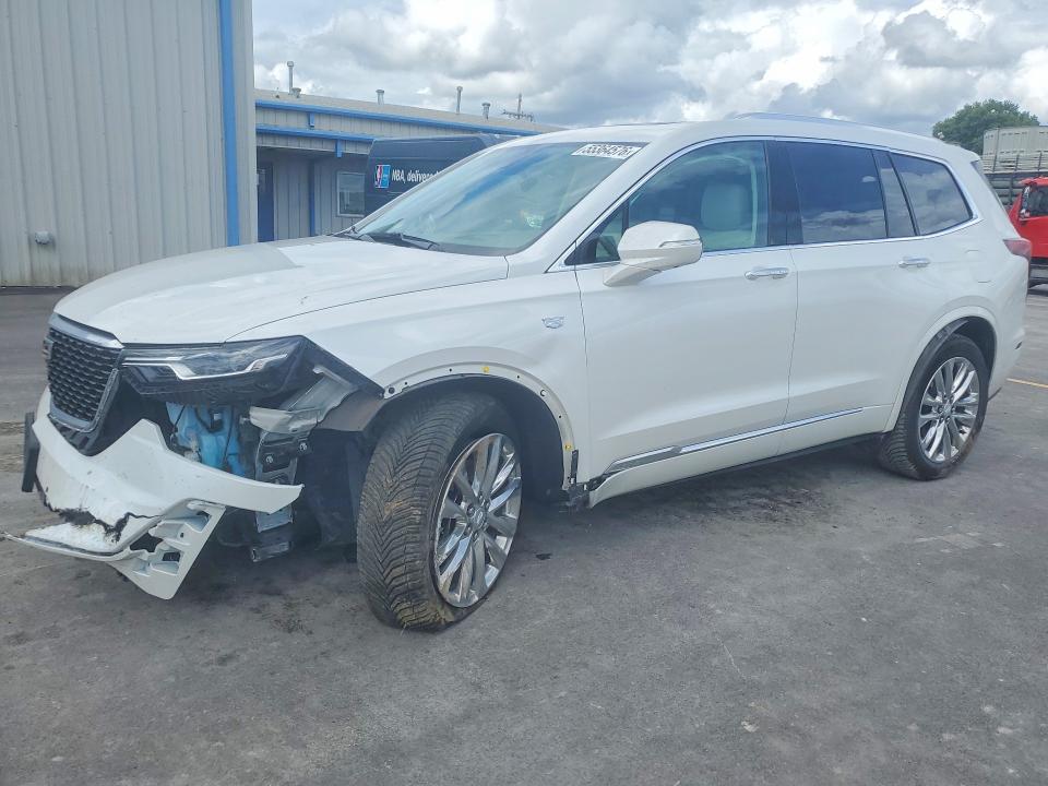 2021 Cadillac VIN 1GYKPCRS1MZ197024 COPART salvage auction — FRONT END, Ok - Cert Of Title-Salvage, sold $7,100 on 2026-07-15 (photo 1)