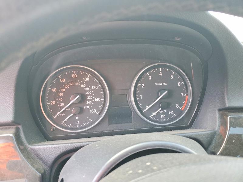 2007 BMW 3er VIN WBAWC33557PC87069 COPART salvage auction — FRONT END, Nj - Cert Of Title-Salvage, sold $350 on 2026-07-17 (photo 9)