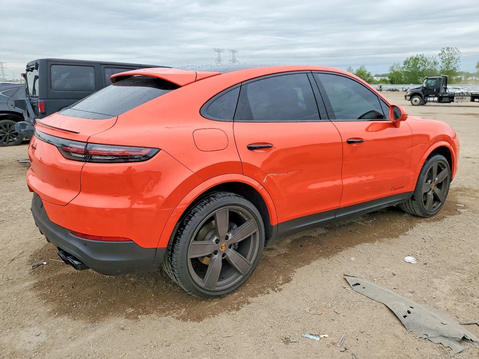 2020 Porsche Cayenne VIN WP1BA2AYXLDA47926 COPART salvage auction — SIDE, Il - Salvage Certificate, sold $34,250 on 2026-08-06 (photo 3)
