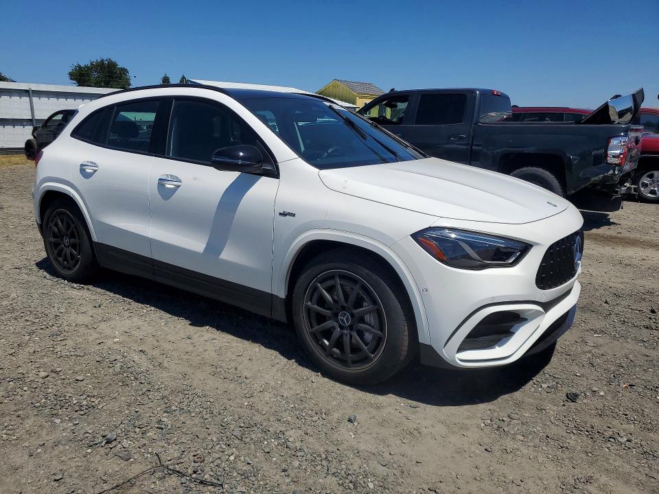 2025 Mercedes-benz Gla-klasse VIN W1N4N5BB0SJ659619 COPART salvage auction — MECHANICAL, Ca - Salvage Certificate, sold $16,900 on 2026-07-07 (photo 4)