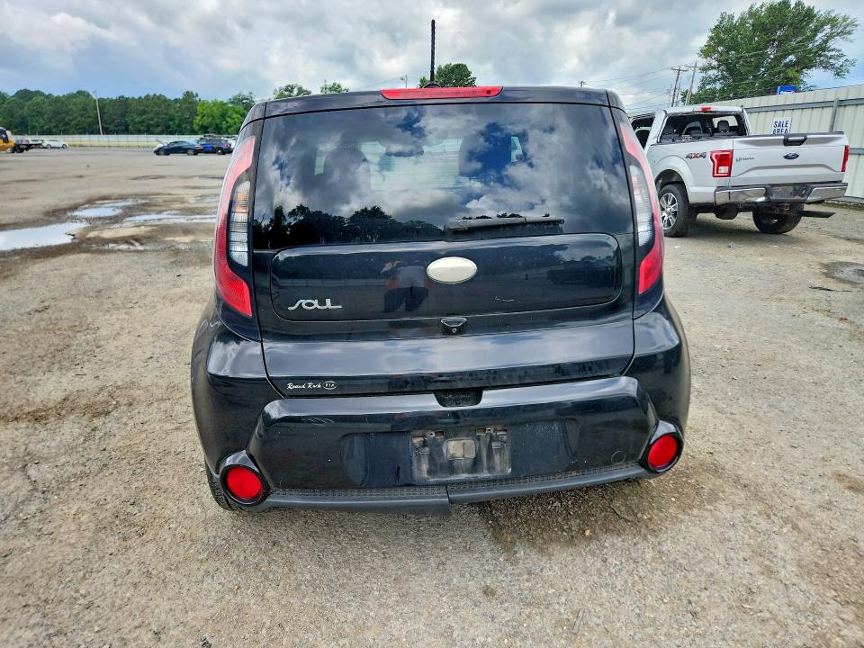2016 Kia Soul VIN KNDJP3A59G7394417 COPART salvage auction — HAIL, Tx - Certificate Of Title, sold $2,400 on 2026-07-02 (photo 6)