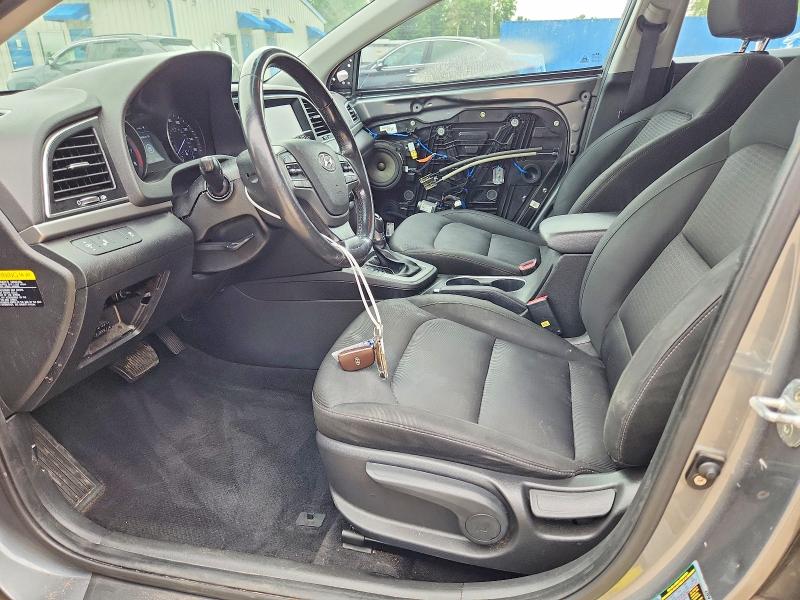 2018 Hyundai Elantra VIN KMHD84LF0JU511876 COPART salvage auction — FRONT END, Fl - Cert Of Title Slvg Rebuildable, sold $1,400 on 2026-07-10 (photo 7)