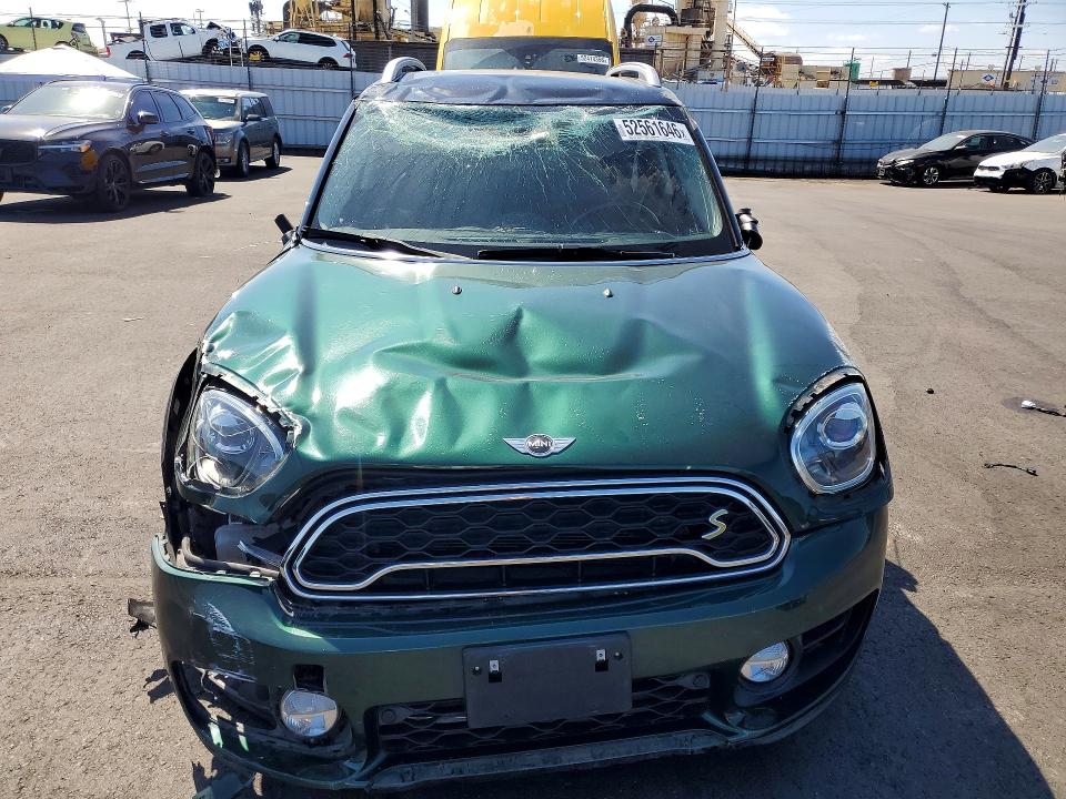 2018 Mini Cooper VIN WMZYU7C4XJ3E56363 COPART salvage auction — FRONT END, Ca - Salvage Certificate, sold $975 on 2026-08-05 (photo 5)