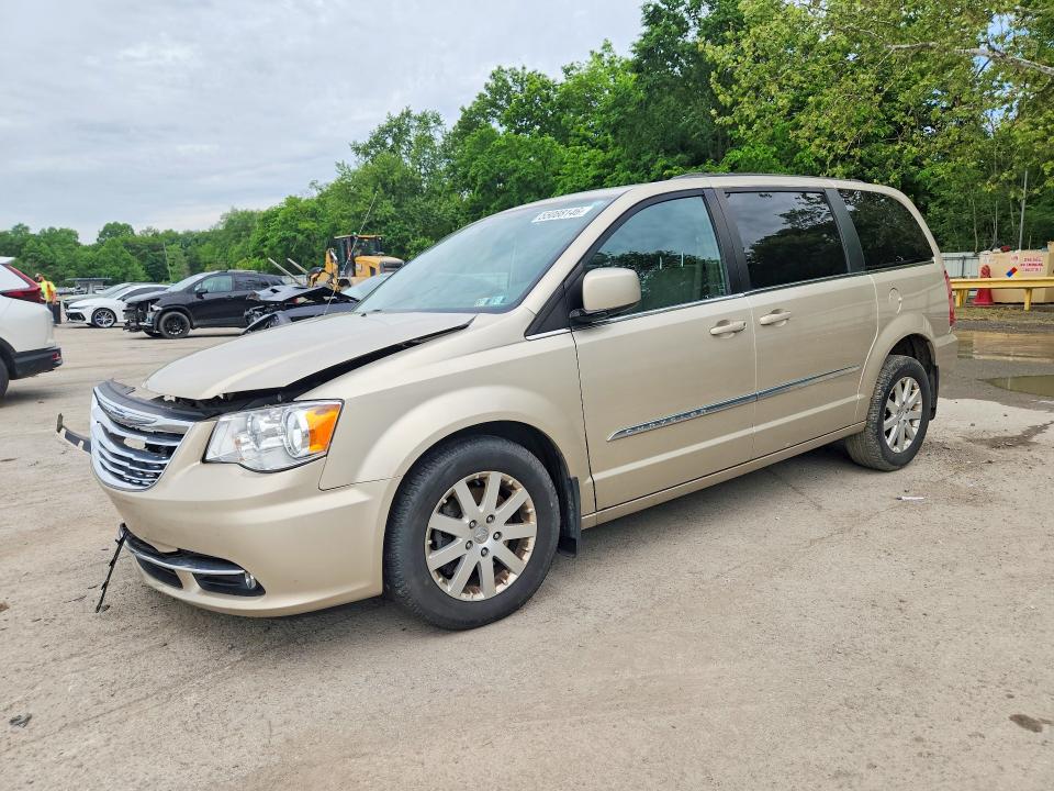 2015 Chrysler Voyager VIN 2C4RC1BG8FR561639 COPART salvage auction — FRONT END, PA - CERTIFICATE OF SALVAGE, sold $1,100 on 2026-07-02 (photo 1)