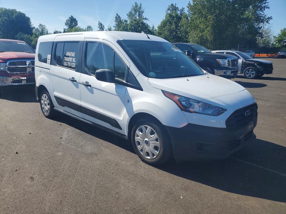 2020 Ford Transit connect VIN NM0GE9E20L1477036 COPART salvage auction — REAR END, Or - Salvage Title Certificate, sold $7,400 on 2026-07-13 (photo 4)