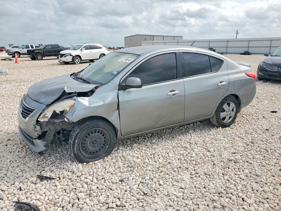 2014 Nissan VIN 3N1CN7AP5EL875669 COPART salvage auction — FRONT END, Tx - Salvage Vehicle Title, sold $425 on 2026-07-02 (photo 1)