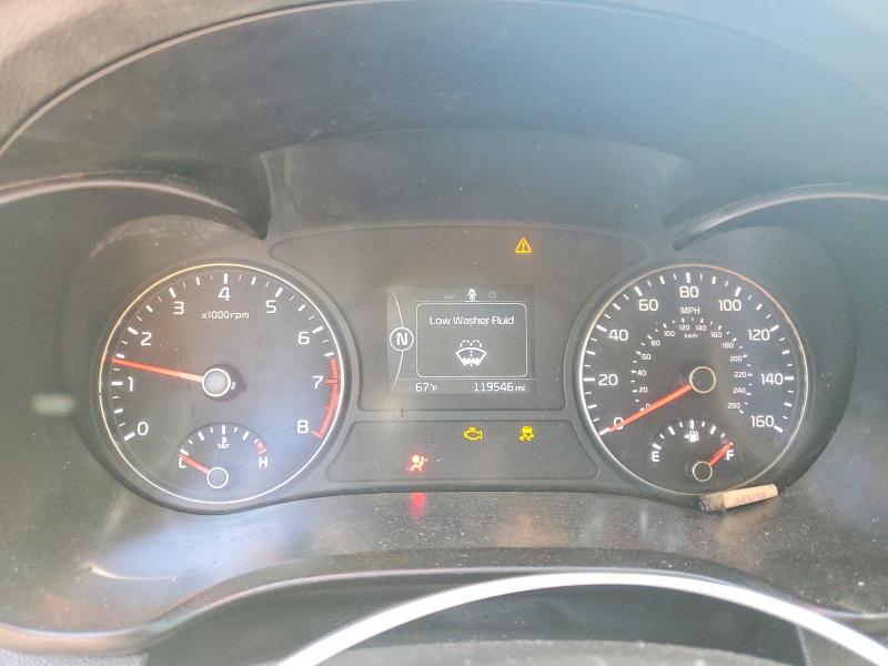2016 Kia VIN 5XXGU4L3XGG095739 COPART salvage auction — FRONT END, Md - Cert Of Salvage > 75% Damage, sold $525 on 2026-07-02 (photo 9)