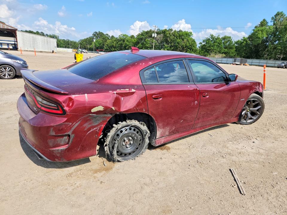 2019 Dodge Charger VIN 2C3CDXCT8KH541994 COPART salvage auction — FRONT END, La - Cert Of Title-Salvage, sold $8,600 on 2026-07-02 (photo 3)