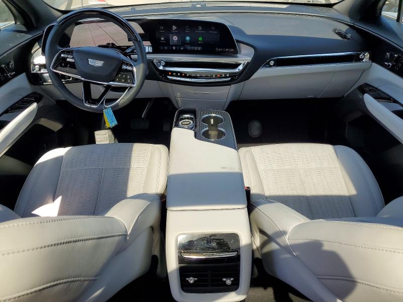 2025 Cadillac VIN 1GYKPYRLXSZ300153 COPART salvage auction — FRONT END, Ca - Salvage Certificate, sold $20,200 on 2026-07-07 (photo 8)