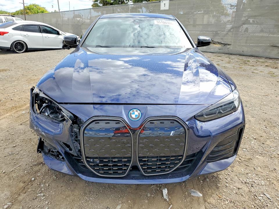 2023 BMW I4 VIN WBY73AW03PFN46137 COPART salvage auction — FRONT END, Ca - Salvage Certificate, sold $13,100 on 2026-07-31 (photo 5)
