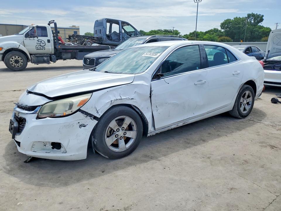 2015 Chevrolet Malibu VIN 1G11B5SL8FF201453 COPART salvage auction — FRONT END, Tx - Salvage Vehicle Title, sold $450 on 2026-07-09 (photo 1)