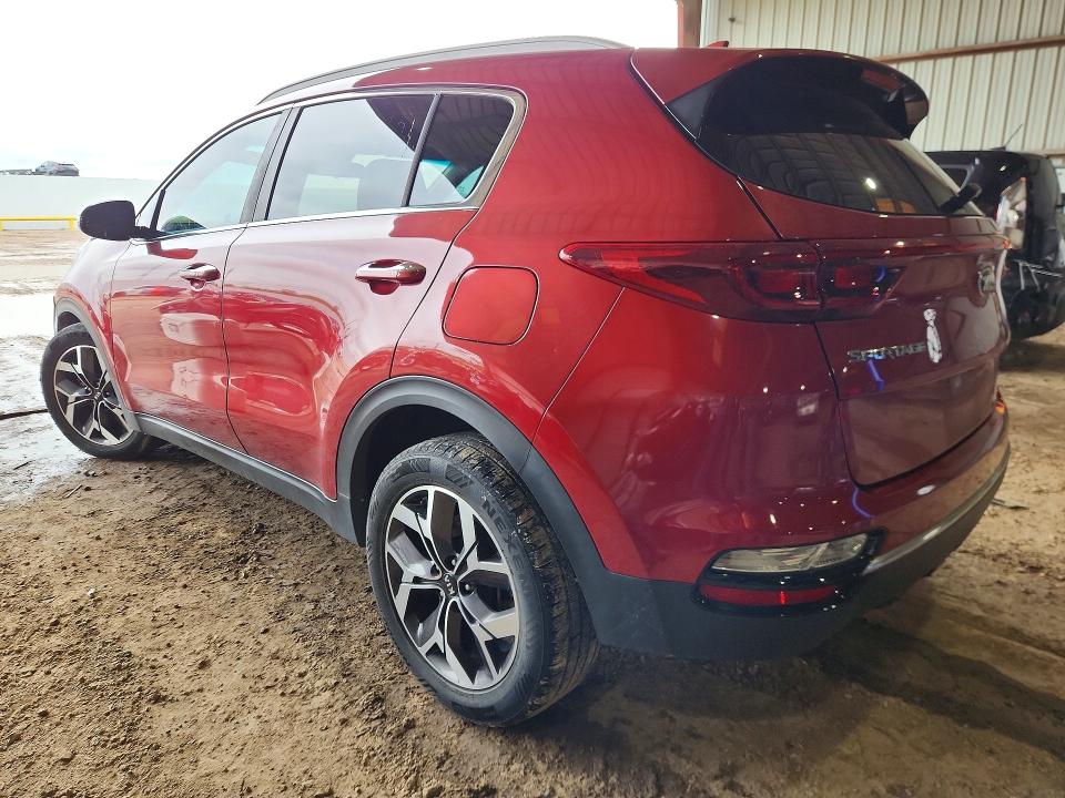 2020 Kia Sportage VIN KNDPN3AC4L7733691 COPART salvage auction — FRONT END, Tx - Salvage Vehicle Title, sold $3,700 on 2026-07-20 (photo 2)