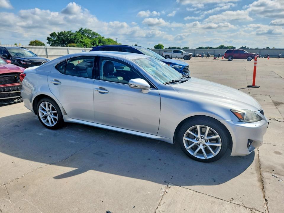 2011 Lexus Is VIN JTHCE5C28B5001779 COPART salvage auction — FRONT END, Tx - Salvage Vehicle Title, sold $5,000 on 2026-07-23 (photo 4)