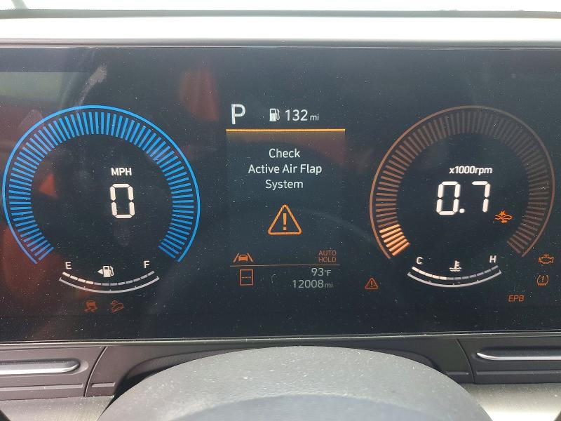 2025 Hyundai Kona VIN KM8HB3AB3SU315767 COPART salvage auction — FRONT END, Fl - Certificate Of Destruction, sold $7,000 on 2026-07-13 (photo 9)