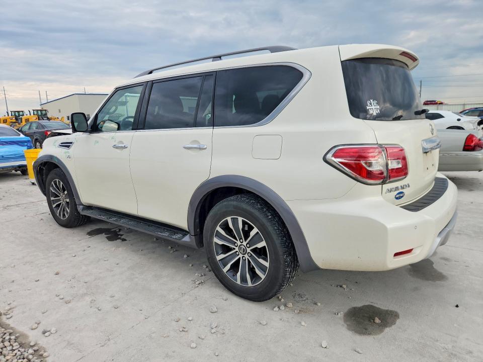 2018 Nissan Armada VIN JN8AY2NC9JX503325 COPART salvage auction — FRONT END, TX - CERTIFICATE OF TITLE, sold $2,650 on 2026-07-28 (photo 2)