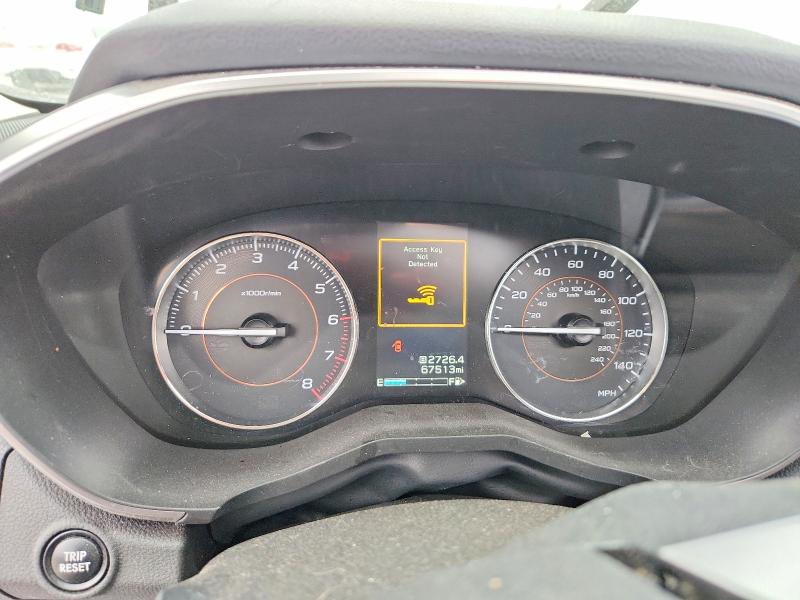 2021 Subaru Xv VIN JF2GTHMC0MH388106 COPART salvage auction — FRONT END, Or - Salvage Title Certificate, sold $1,000 on 2026-07-14 (photo 9)