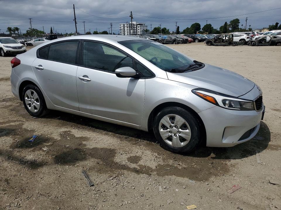2017 Kia Forte VIN 3KPFK4A70HE067949 COPART salvage auction — VANDALISM, Ca - Salvage Certificate, sold $2,300 on 2026-07-02 (photo 4)
