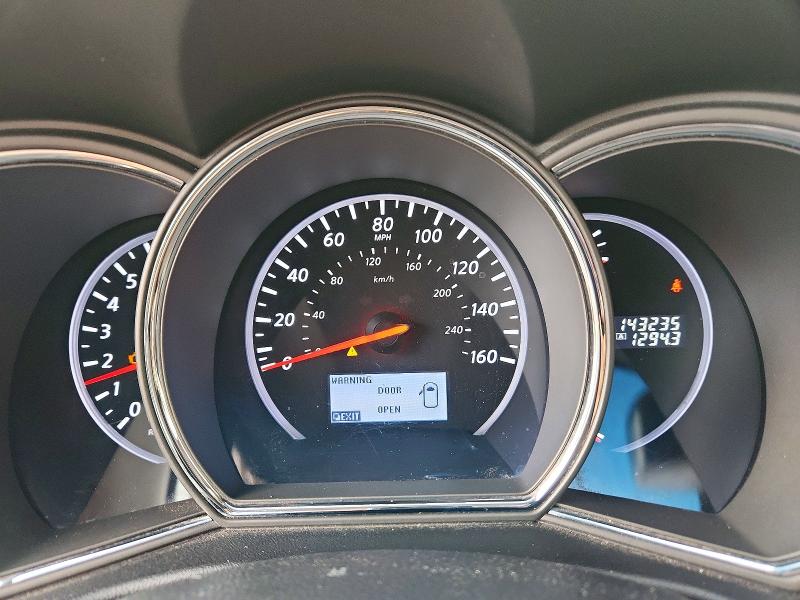 2011 Nissan Murano VIN JN8AZ1MWXBW158994 COPART salvage auction — FRONT END, Nm - Cert Of Title-Salvage, sold $975 on 2026-07-16 (photo 9)