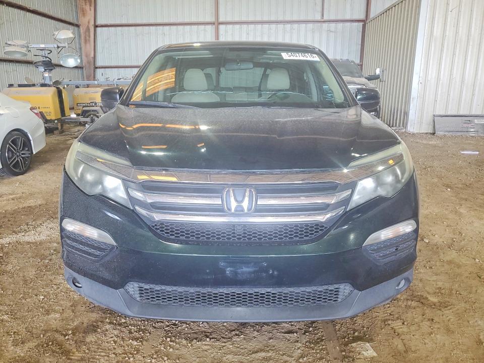 2016 Honda Pilot VIN 5FNYF5H33GB011163 COPART salvage auction — FRONT END, Tx - Certificate Of Title, sold $2,750 on 2026-07-09 (photo 5)