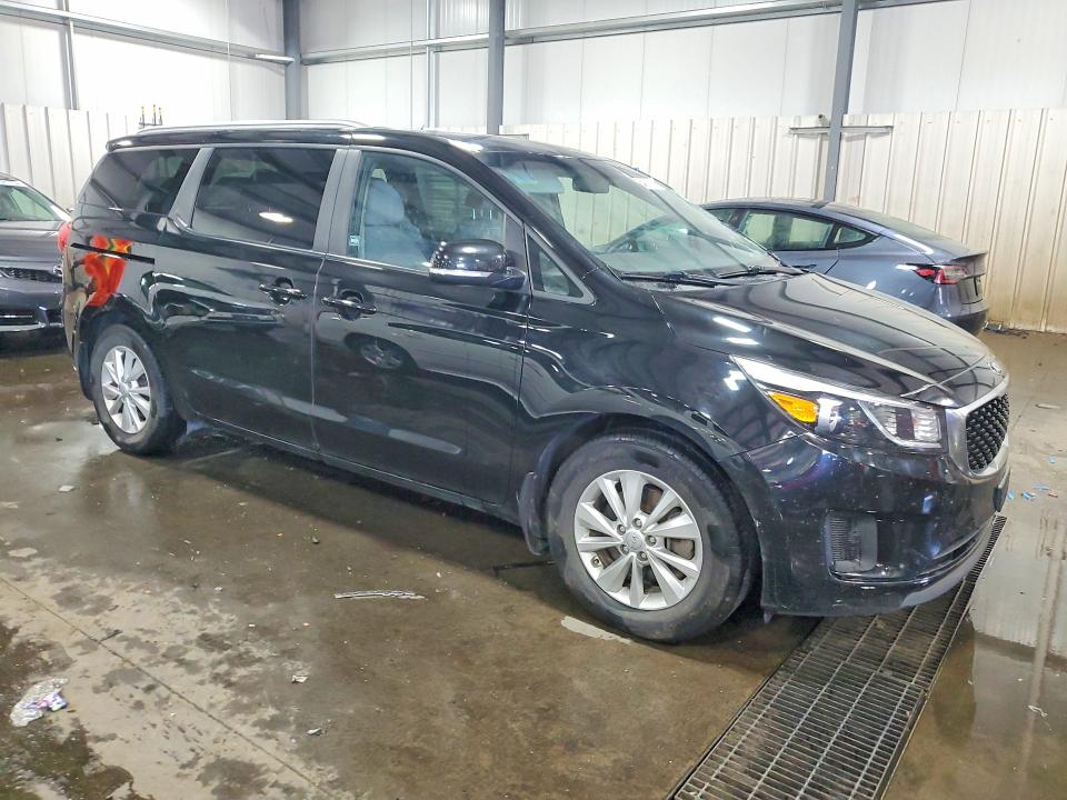 2016 Kia SEDONA VIN KNDMB5C1XG6099141 COPART salvage auction — HAIL, Mn - Cert Of Title-Salvage, sold $2,500 on 2026-07-02 (photo 4)