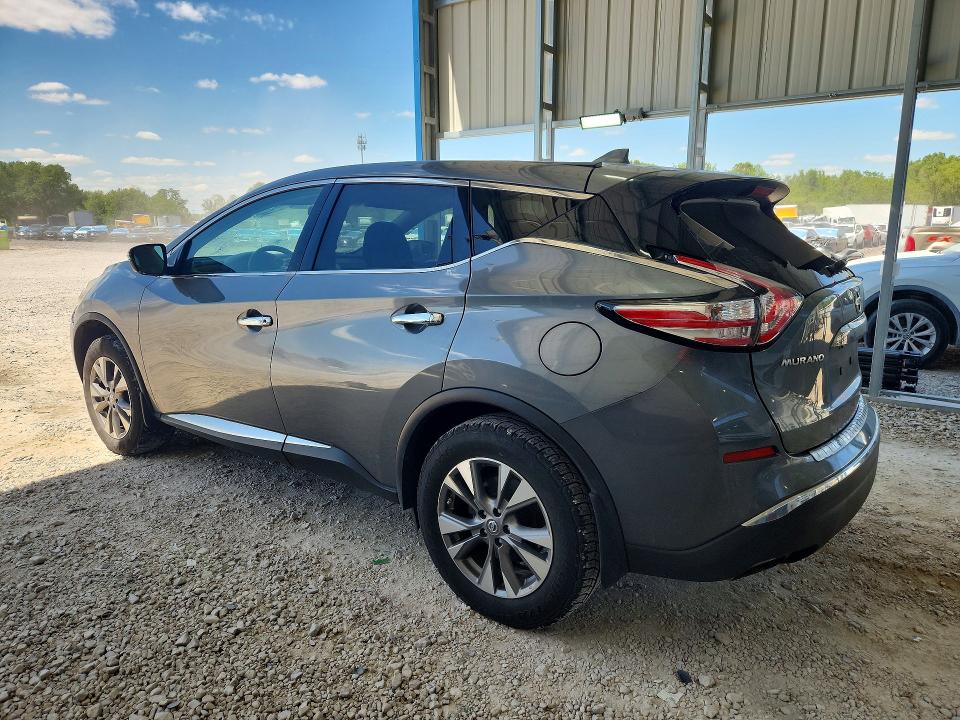 2018 Nissan VIN 5N1AZ2MGXJN154857 COPART salvage auction — HAIL, Mo - Certificate Of Title, sold $2,200 on 2026-07-03 (photo 2)