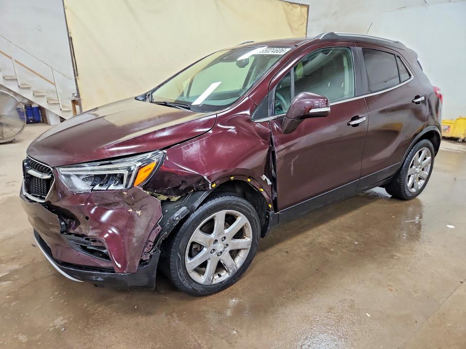 2017 Buick Encore VIN KL4CJDSB9HB135665 COPART salvage auction — FRONT END, MI - CERTIFICATE OF TITLE, sold $1,550 on 2026-07-22 (photo 1)