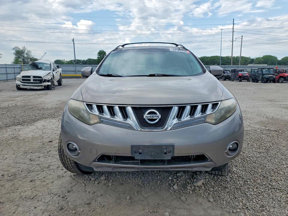 2010 Nissan Murano VIN JN8AZ1MW7AW107743 COPART salvage auction — HAIL, IA - CERT OF TITLE-SALVAGE TITLE, sold $1,500 on 2026-07-31 (photo 5)