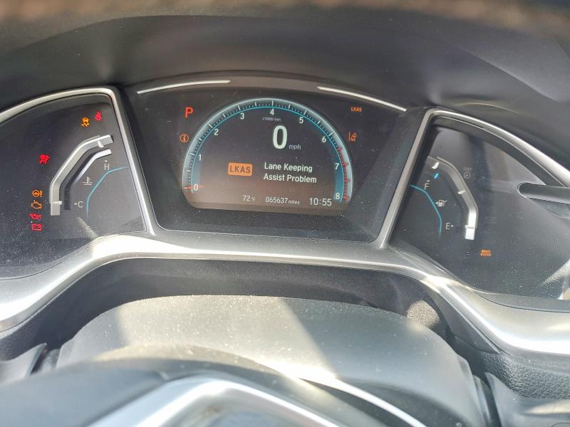 2018 Honda Civic VIN JHMFC1F91JX013361 COPART salvage auction — FRONT END, Ca - Salvage Certificate, sold $2,700 on 2026-07-02 (photo 9)