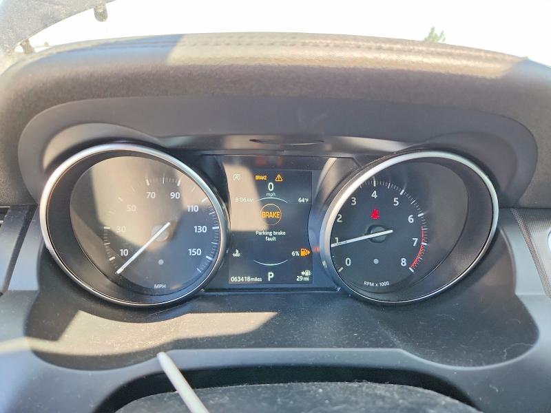 2019 Land rover RANGE ROVER VIN SALVP2RXXKH347684 COPART salvage auction — FRONT END, Or - Salvage Title Certificate, sold $3,700 on 2026-07-14 (photo 9)