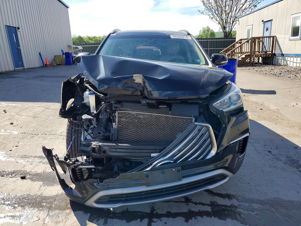 2018 Hyundai Santa fe VIN KM8SRDHF9JU280070 COPART salvage auction — FRONT END, Pa - Certificate Of Salvage, sold $2,300 on 2026-07-15 (photo 5)