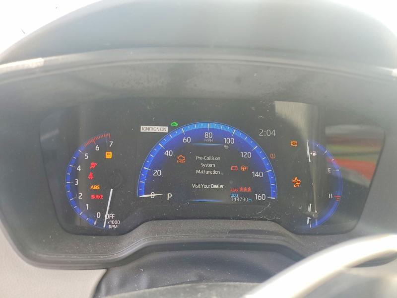 2022 Toyota Corolla VIN JTDEAMDE6NJ050872 COPART salvage auction — FRONT END, NC - SALVAGE CERTIFICATE OF TITLE, sold $3,900 on 2026-07-28 (photo 9)