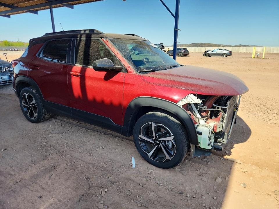 2022 Chevrolet Trailblazer VIN KL79MTSL3NB095022 COPART salvage auction — FRONT END, Az - Cert Of Title - Salvage, sold $4,250 on 2026-07-21 (photo 4)
