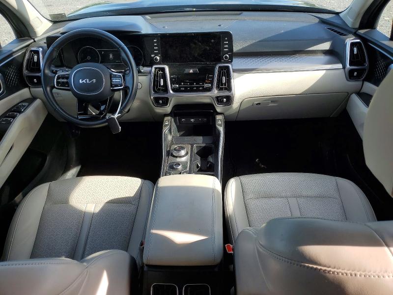 2023 Kia Sorento VIN KNDRHDLG3P5182144 COPART salvage auction — FRONT END, Nj - Cert Of Title-Salvage, sold $12,000 on 2026-07-31 (photo 8)