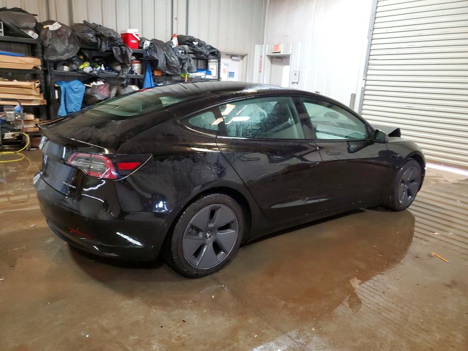 2021 Tesla Model 3 VIN 5YJ3E1EB8MF077544 COPART salvage auction — FRONT END, VA - CERTIFICATE OF TITLE, sold $12,400 on 2026-07-16 (photo 3)