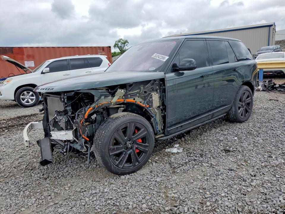 2023 Land rover RANGE ROVER VIN SALKP9E77PA056061 COPART salvage auction — FRONT END, AL - CERT OF TITLE-SALVAGE TITLE (P), sold $51,000 on 2026-07-07 (photo 1)
