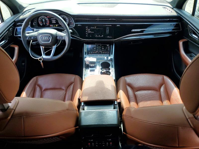 2021 Audi Q7 VIN WA1LXAF74MD018481 COPART salvage auction — UNDERCARRIAGE, Tx - Salvage Vehicle Title, sold $15,300 on 2026-07-10 (photo 8)